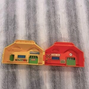 VINTAGE MATTEL FIRST WHEELS GARAGE REPAIR SERVICE SHOP FOR HOTWHEELS 1983